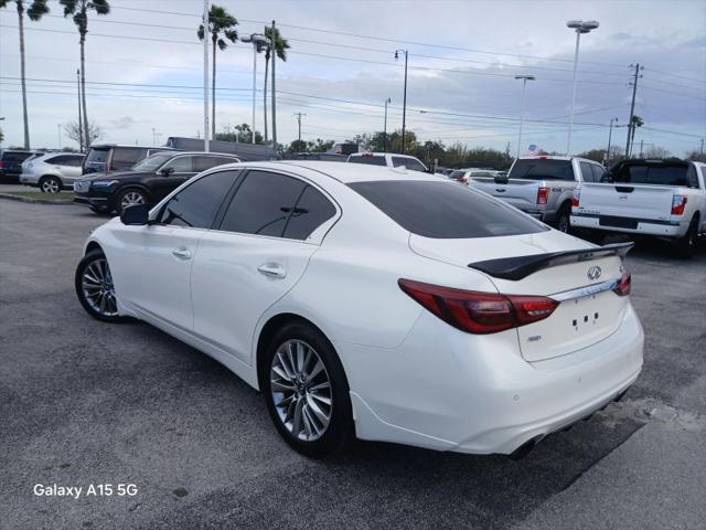 2021 INFINITI Q50 LUXE AWD
