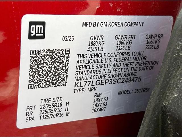 2025 Chevrolet Trax FWD 1RS