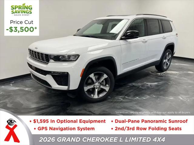 2026 Jeep Grand Cherokee GRAND CHEROKEE L LIMITED 4X4 2026 Jeep Grand Cherokee GRAND CHEROKEE L LIMITED 4X4