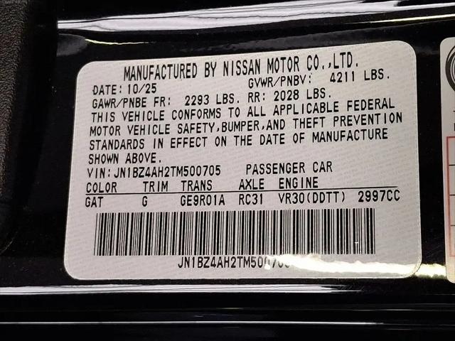 2026 Nissan Z Sport