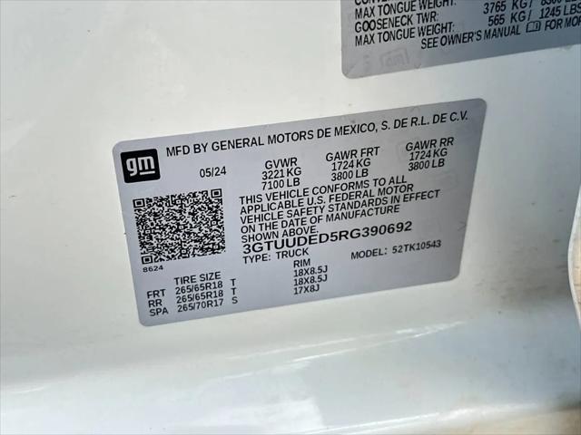 2024 GMC Sierra 1500 4WD Crew Cab Short Box SLT