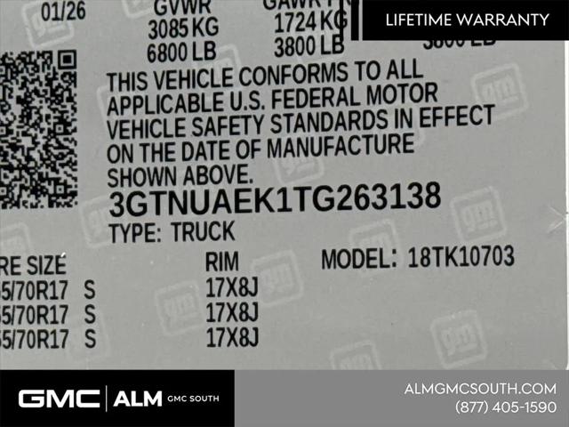 2026 GMC Sierra 1500 Regular Cab, Standard Bed, Pro, 4WD