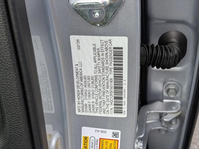 2026 Honda Accord Sedan Sport