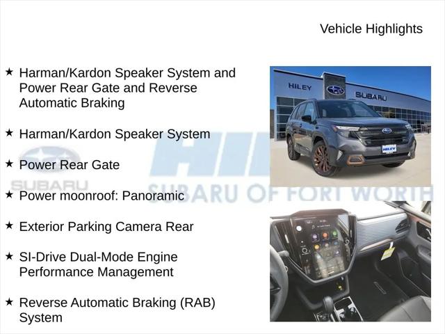 2026 Subaru Forester Sport