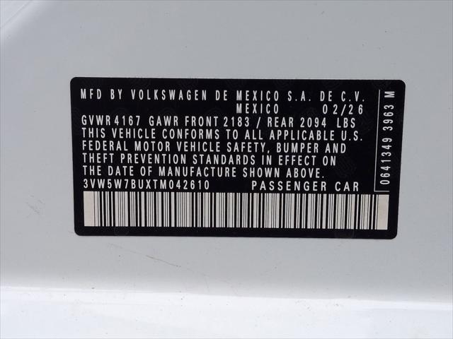 2026 Volkswagen Jetta S