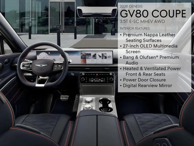 2026 Genesis GV80 3.5T E-SC MHEV AWD