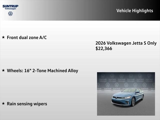 2026 Volkswagen Jetta S