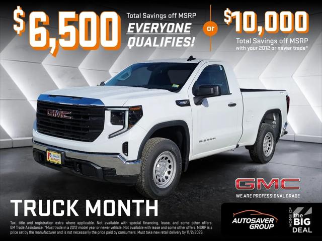 2026 GMC Sierra 1500 Regular Cab, Standard Bed, Pro, 4WD for sale in Saint Johnsbury, VT