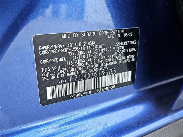 2025 Subaru Crosstrek Premium