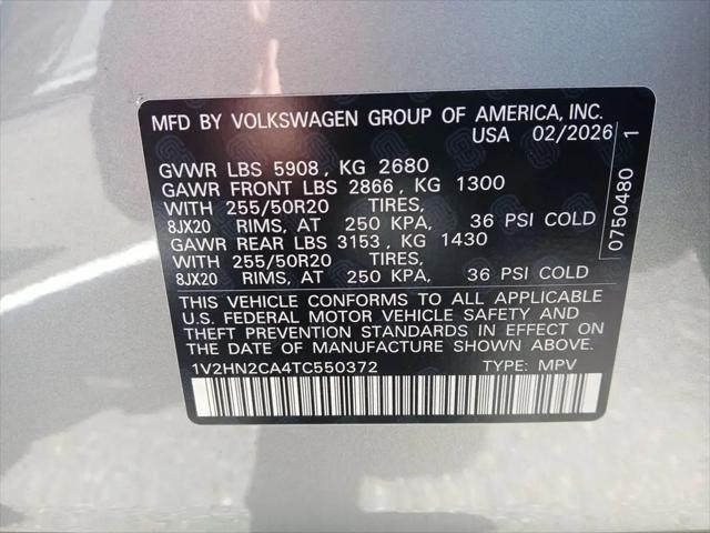2026 Volkswagen Atlas SE with Technology