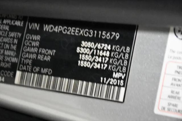 2016 Mercedes-Benz Metris Standard