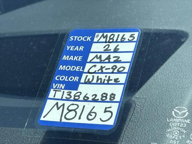 2026 Mazda X-90 3.3 Turbo S Premium Sport