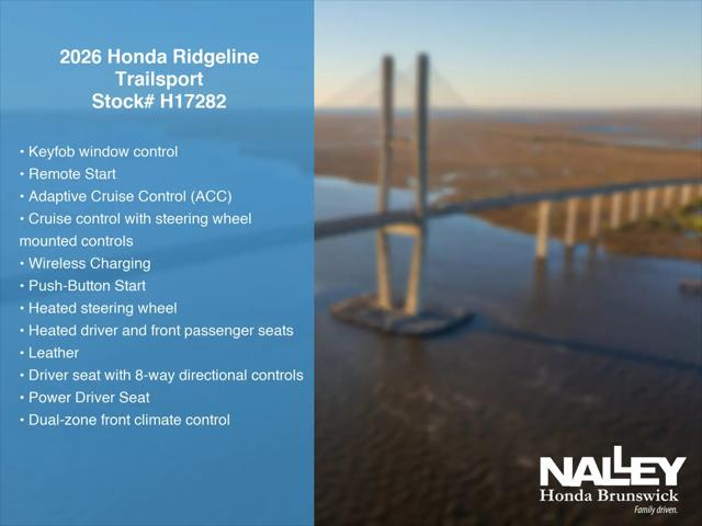 2026 Honda Ridgeline TrailSport