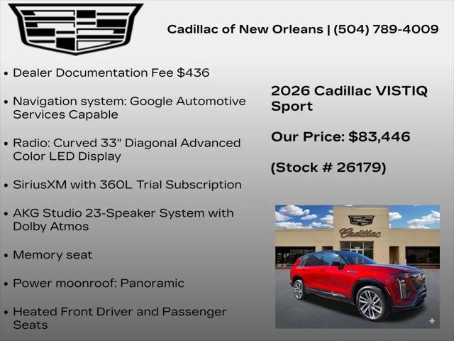 2026 Cadillac iQ Sport