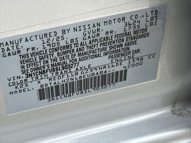 2025 Nissan Versa 1.6 SR