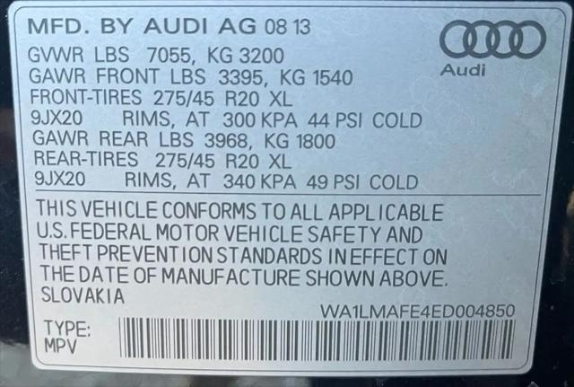 2014 Audi Q7 3.0 TDI Premium
