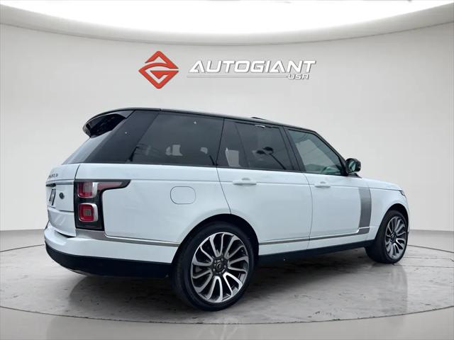2018 Land Rover Range Rover 5.0L V8 Supercharged