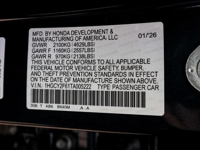 2026 Honda Accord Sedan EX-L