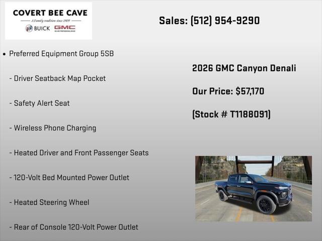 2026 GMC Canyon Denali, 4WD