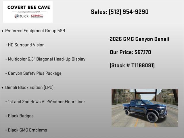 2026 GMC Canyon Denali, 4WD