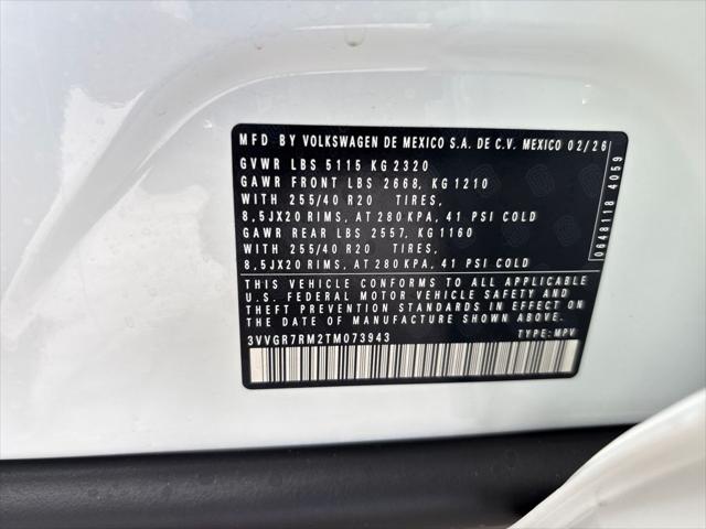 2026 Volkswagen Tiguan SE R-Line Black