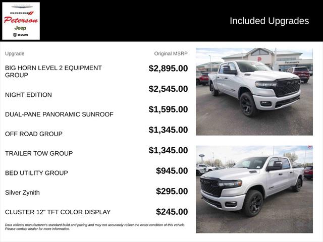 2026 Ram 1500 Big Horn Crew Cab 4x4 64 Box