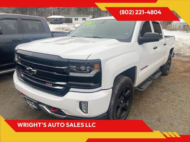 2018 Chevrolet Silverado 1500 2LZ for sale in Townshend, VT