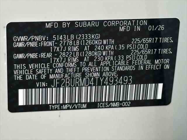 2026 Subaru Outback Wilderness