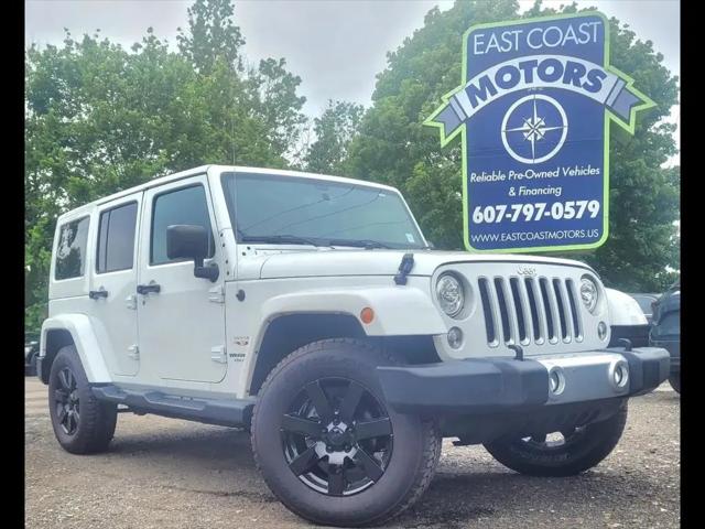 2017 Jeep Wrangler Unlimited Sahara 4x4 for sale in Binghamton, NY