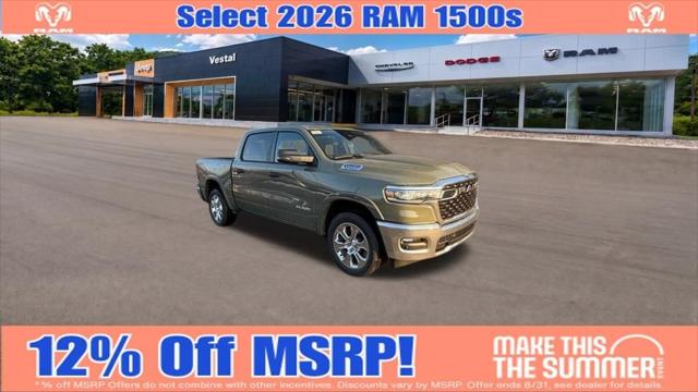 2026 Ram 1500 Big Horn Crew Cab 4x4 5'7" Box for sale in Vestal, NY