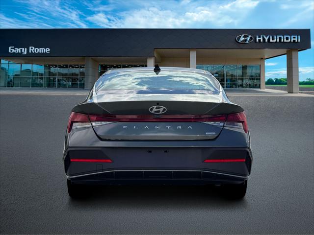 2026 Hyundai Elantra Hybrid Blue