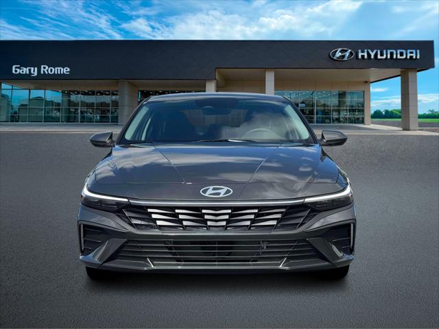 2026 Hyundai Elantra Hybrid Blue