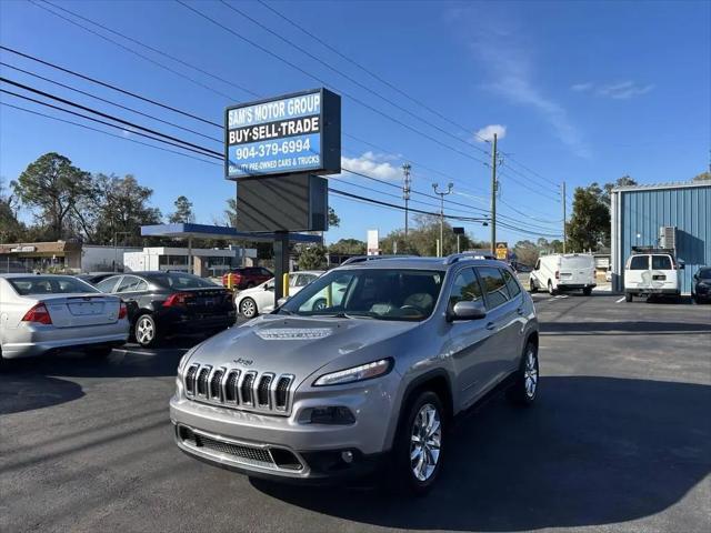 2014 Jeep Cherokee Limited for sale in JACKSONVILLE, FL