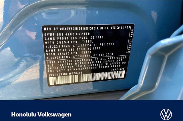 2026 Volkswagen Tiguan SE R-Line Black