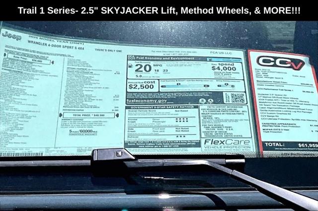 New 2026 Anvil Clear-Coat Exterior Paint Jeep Sport S image 33