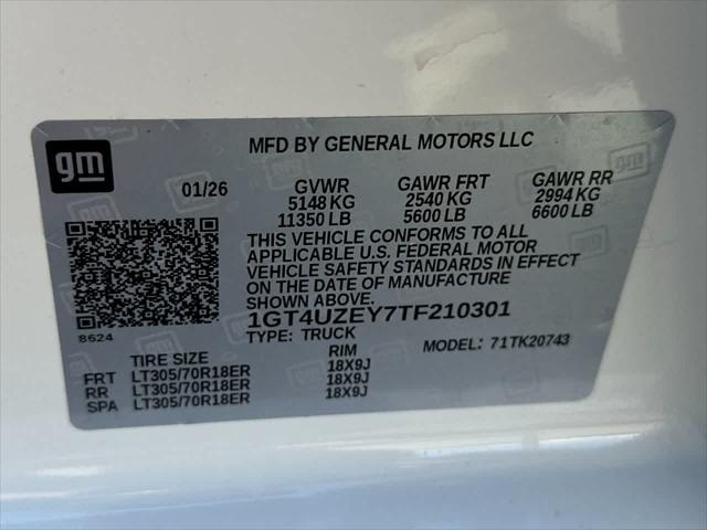 2026 GMC Sierra 2500HD Crew Cab, Standard Bed, AT4X, 4WD
