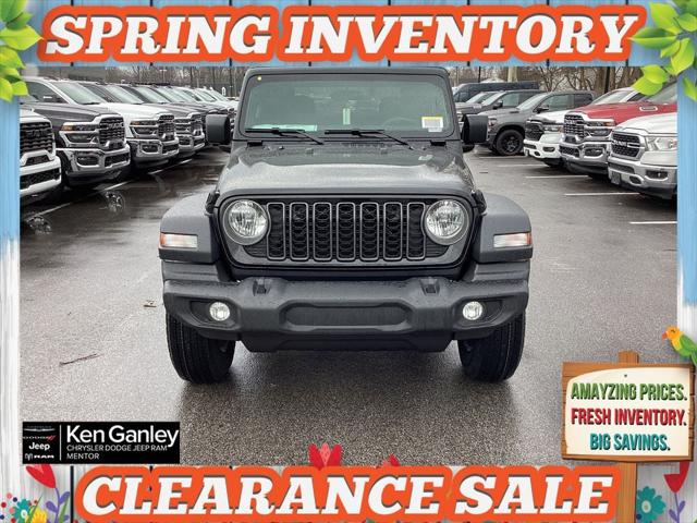 2026 Jeep Wrangler WRANGLER 2-DOOR SPORT 2026 Jeep Wrangler WRANGLER 2-DOOR SPORT