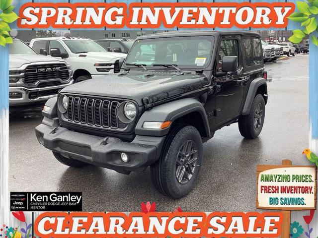 2026 Jeep Wrangler WRANGLER 2-DOOR SPORT 2026 Jeep Wrangler WRANGLER 2-DOOR SPORT