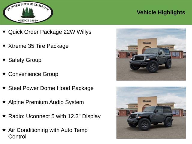 2026 Jeep Wrangler WRANGLER 2-DOOR WILLYS
