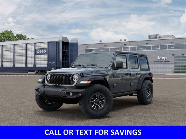 2026 Jeep Wrangler WRANGLER 4-DOOR WILLYS 2026 Jeep Wrangler WRANGLER 4-DOOR WILLYS