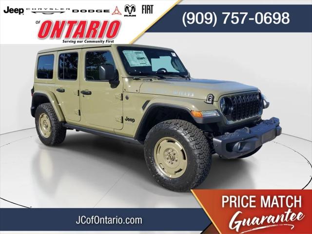 2026 Jeep Wrangler 4-Door Willys 41 for sale in Ontario, CA