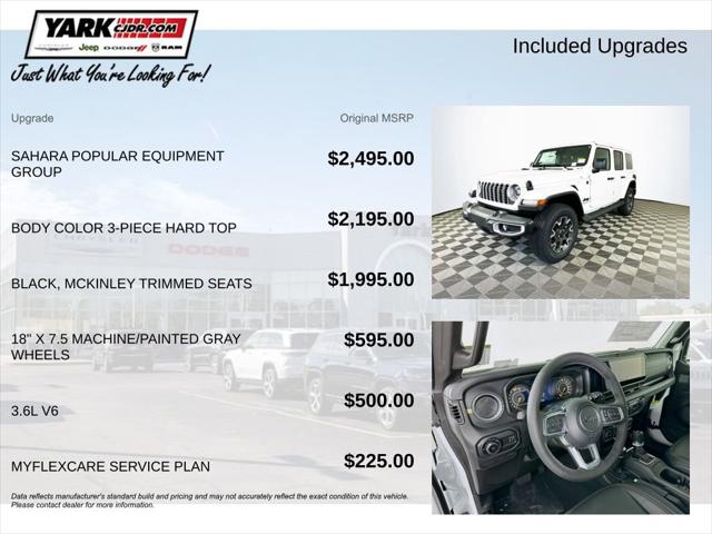 2026 Jeep Wrangler WRANGLER 4-DOOR SAHARA