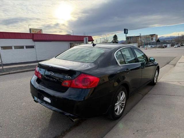 2012 INFINITI G37 G37x