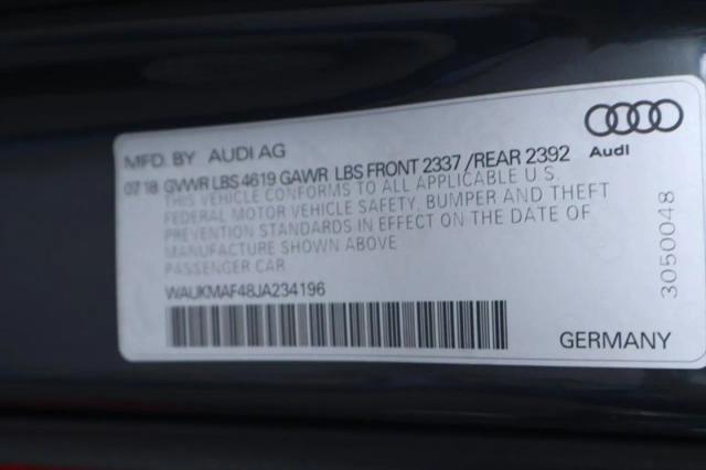 2018 Audi A4 2.0T ultra Premium
