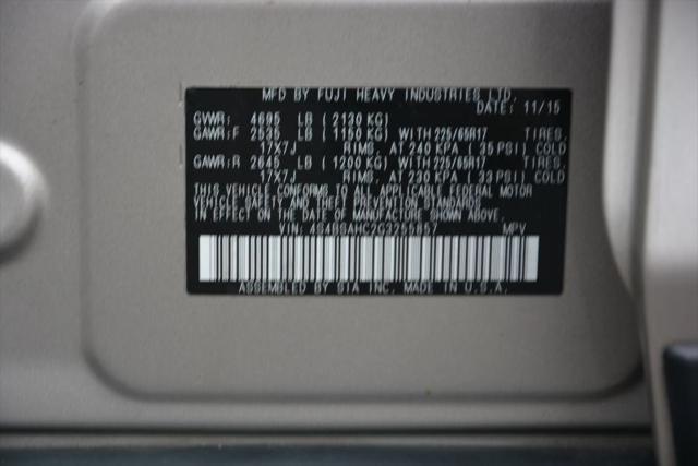 2016 Subaru Outback 2.5i Premium