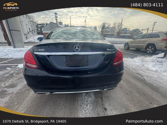 2016 Mercedes-Benz C-CLASS C 300 4MATIC