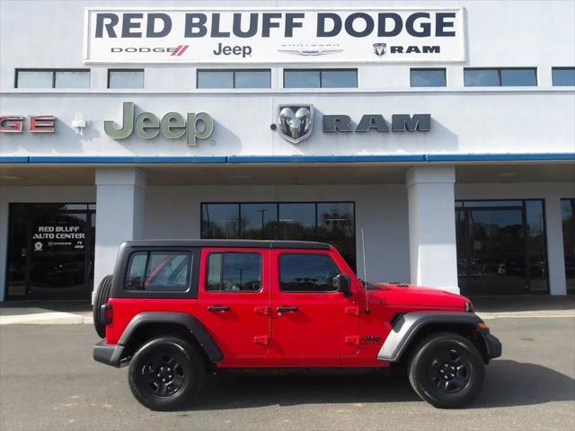 2023 Jeep Wrangler 4-Door Sport 4x4 for sale in Red Bluff, CA