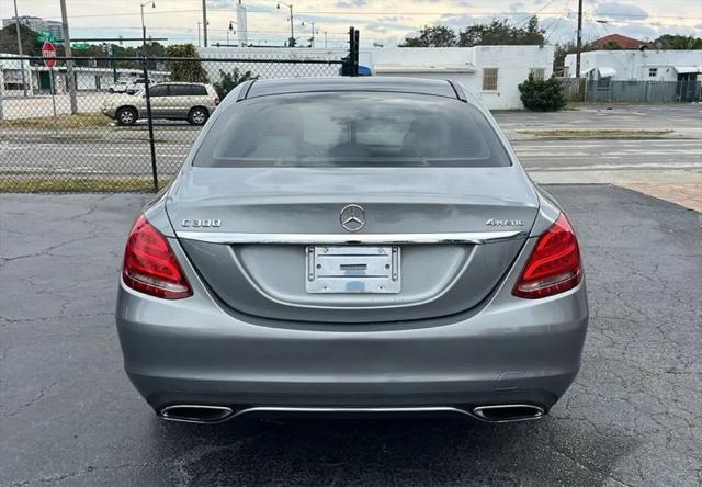 2015 Mercedes-Benz C-CLASS C 300 4MATIC
