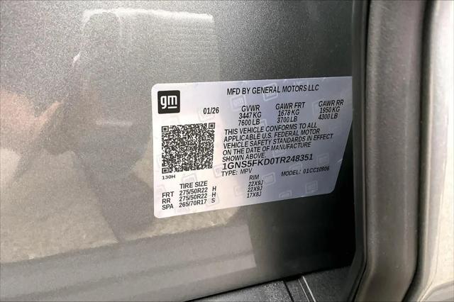2026 Chevrolet Suburban Premier, RWD