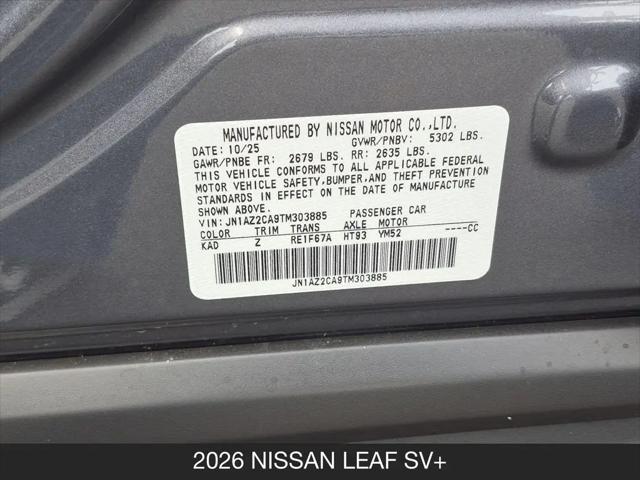 2026 Nissan LEAF SV+